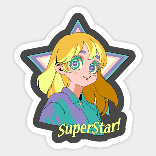 Anime Superstar Sticker